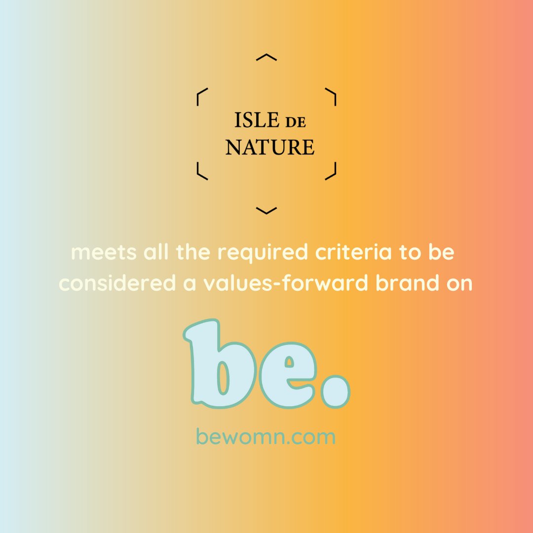 IsledeNature's tweet image. We love being part of values based marketplaces, like @bewomn along with other amazing brands like @NovelSwim, @steepandmellow, @agirlsgottaspa and @lovemasamihair
Shop your values: bewomn.com
#brandvalues #sustainability #indiebeauty #femalefounded #vegan