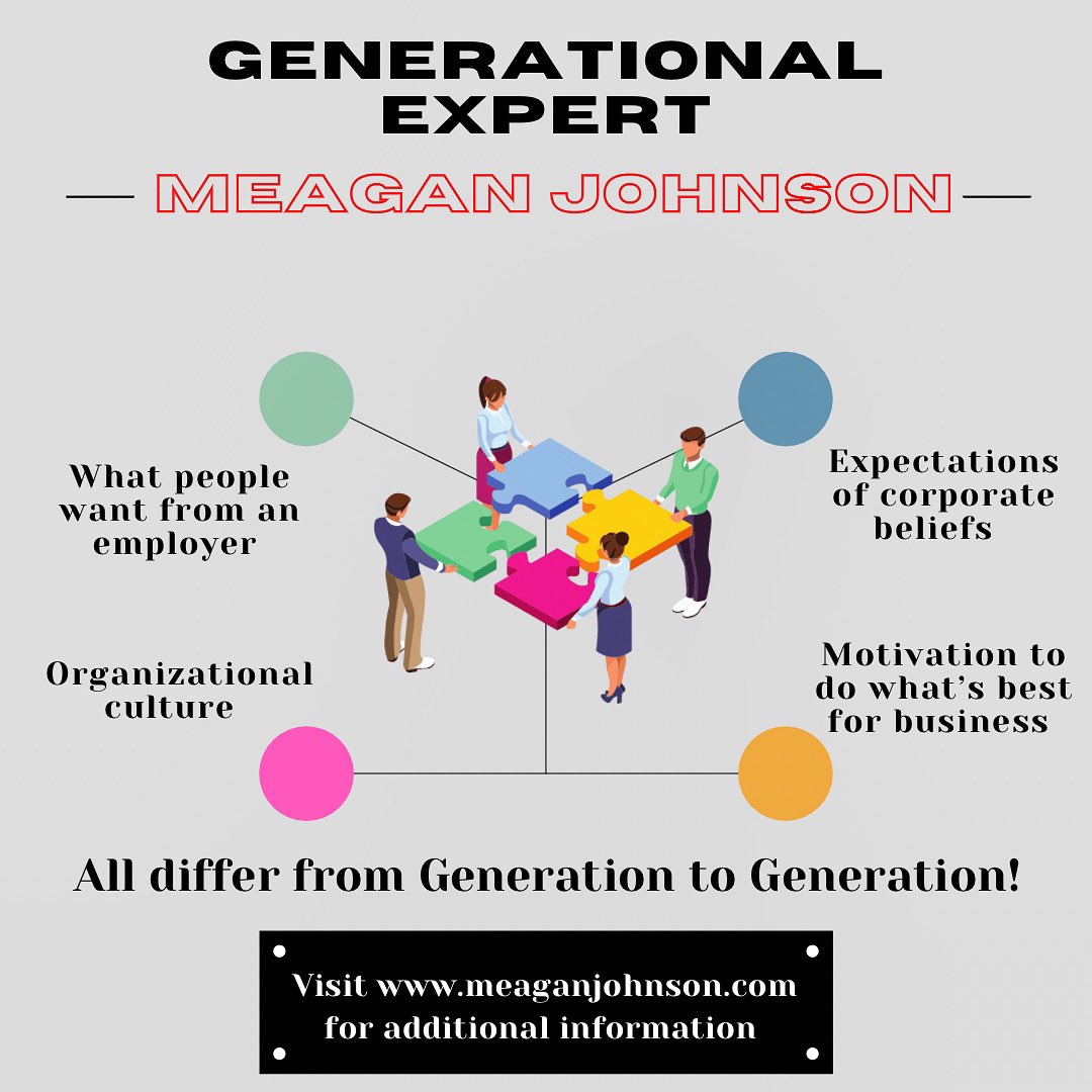 meagansjohnson's tweet photo. Stop complaining about the differences and learn what you can do to make the most of all generations! 

#generationaldifferences #biases #stereotypes #misconceptions #misunderstandings #generationalgap #generationalchange #understandingdifferences #publicspeaker #author https://t.co/TZL20eaK5d