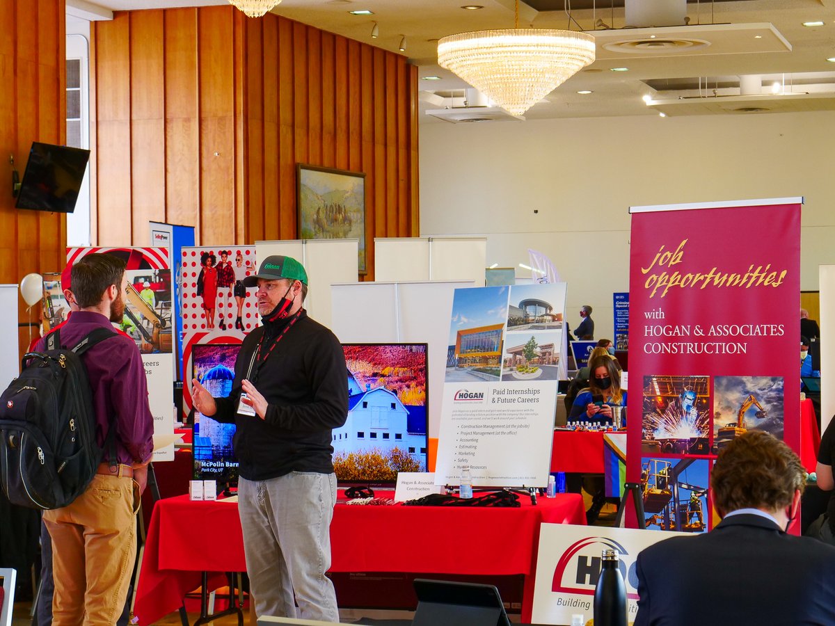 Hogan strategically prepares workers for success through our apprenticeship and in-house training programs. We had the fun opportunity last week to attend career and internship fairs <a href="/UUtah/">University of Utah</a> Solving labor shortage issues starts with investing in your employees!