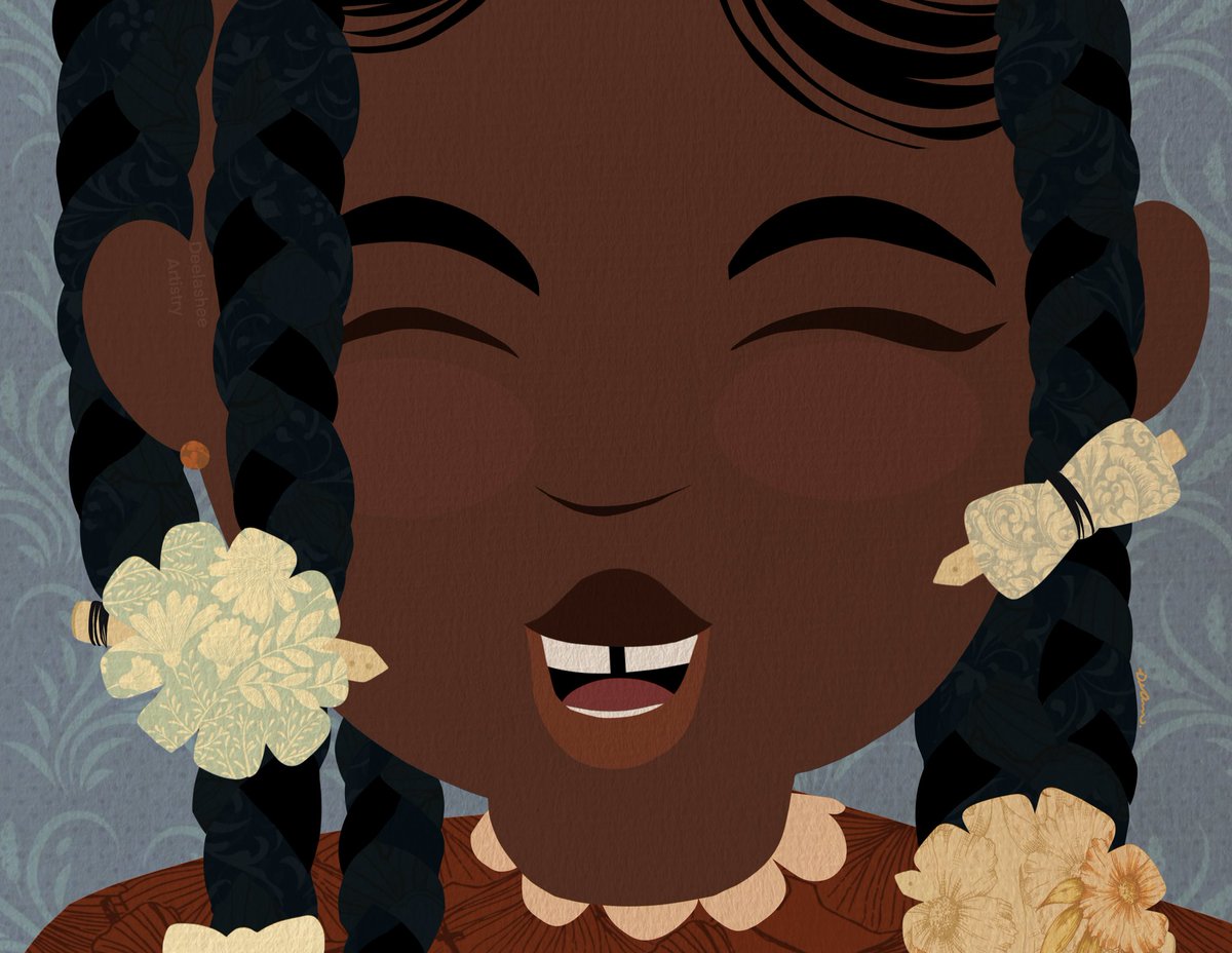 DeeLaSheeArt's tweet photo. Day 8: Plaits with Barrettes

Happy Black History Month! https://t.co/eVJW2tHB3b