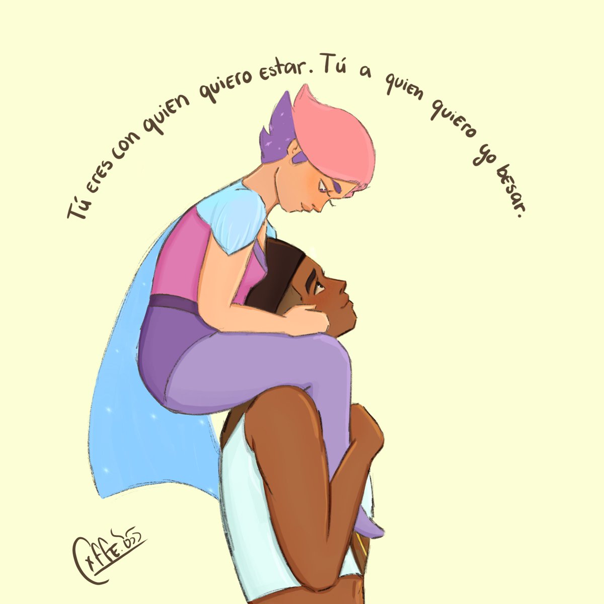 Cxffe6's tweet photo. Y esa sonrisa me mata, esa sonrisa me atrapa🍯💘

Srry, i just love them so much, and also i have that song on my mind 😅

#glimbow #SheraandthePrincessesofPower #spop #queenglimmer #bowshera #spopfanart https://t.co/UmKxUoXuuo