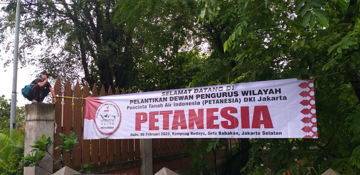 Spanduk Ucapan Selamat Datang