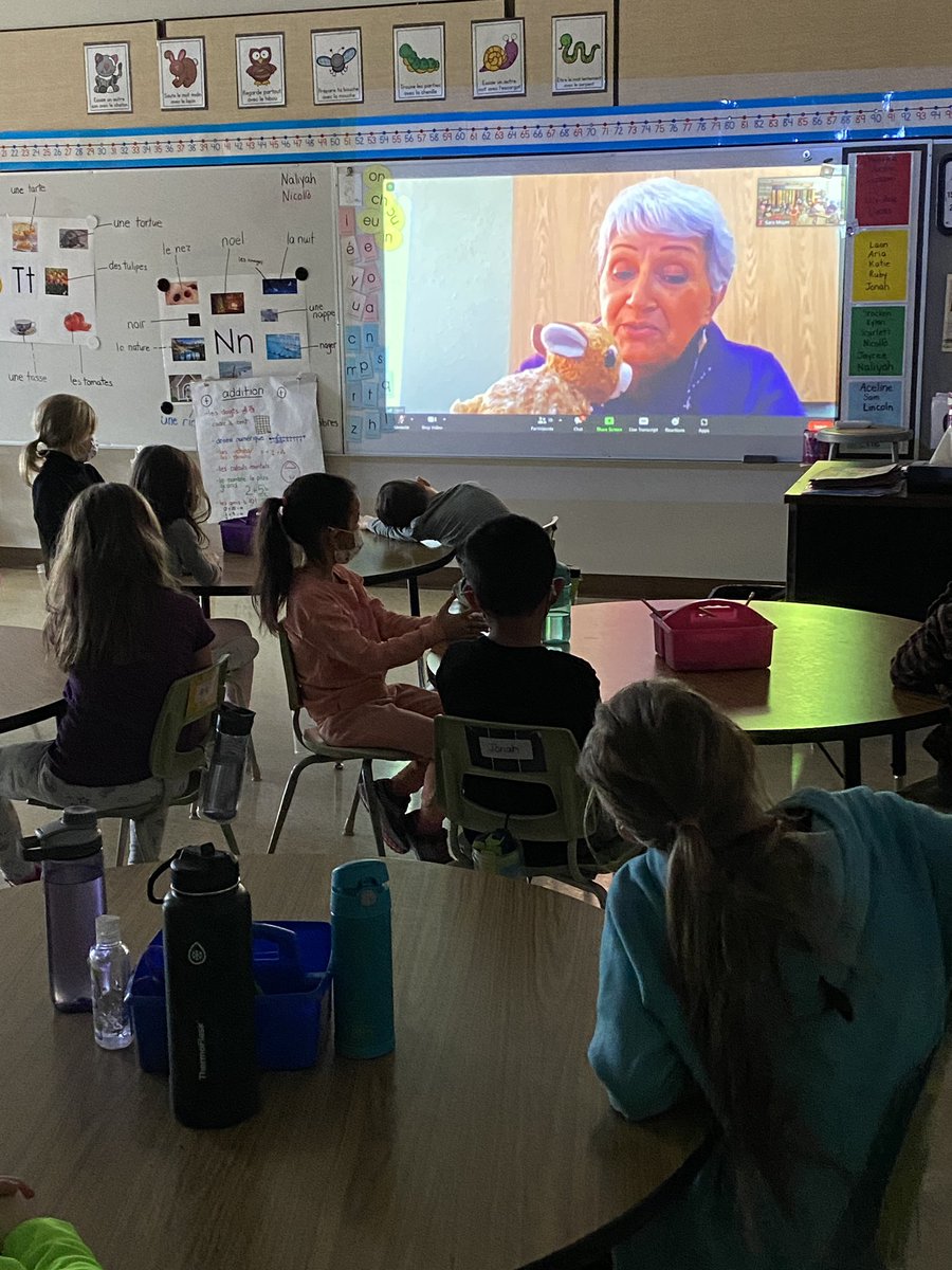 MayersMarvels's tweet photo. Indigenous Storytelling. Many thanks to Hazel Dixon and @OfficialRPL! 🦌 @WilfridWalker @RegPublicSchool https://t.co/Bps2N9q7j4