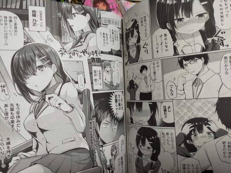 #ペンギンクラブ感想文 色々な理由で没にした感想文がありまして…今回、紹介するのは1月号のネタ。
隣先生と吉田先生の奇跡のヒロインかぶり…からの吉田先生から鬼斬ユニコーン先生の体位つながり…ヒロインも似てて3連続で読んで!雑誌ならではの楽しみ方!
没の理由はラストのネタバレ防止。 