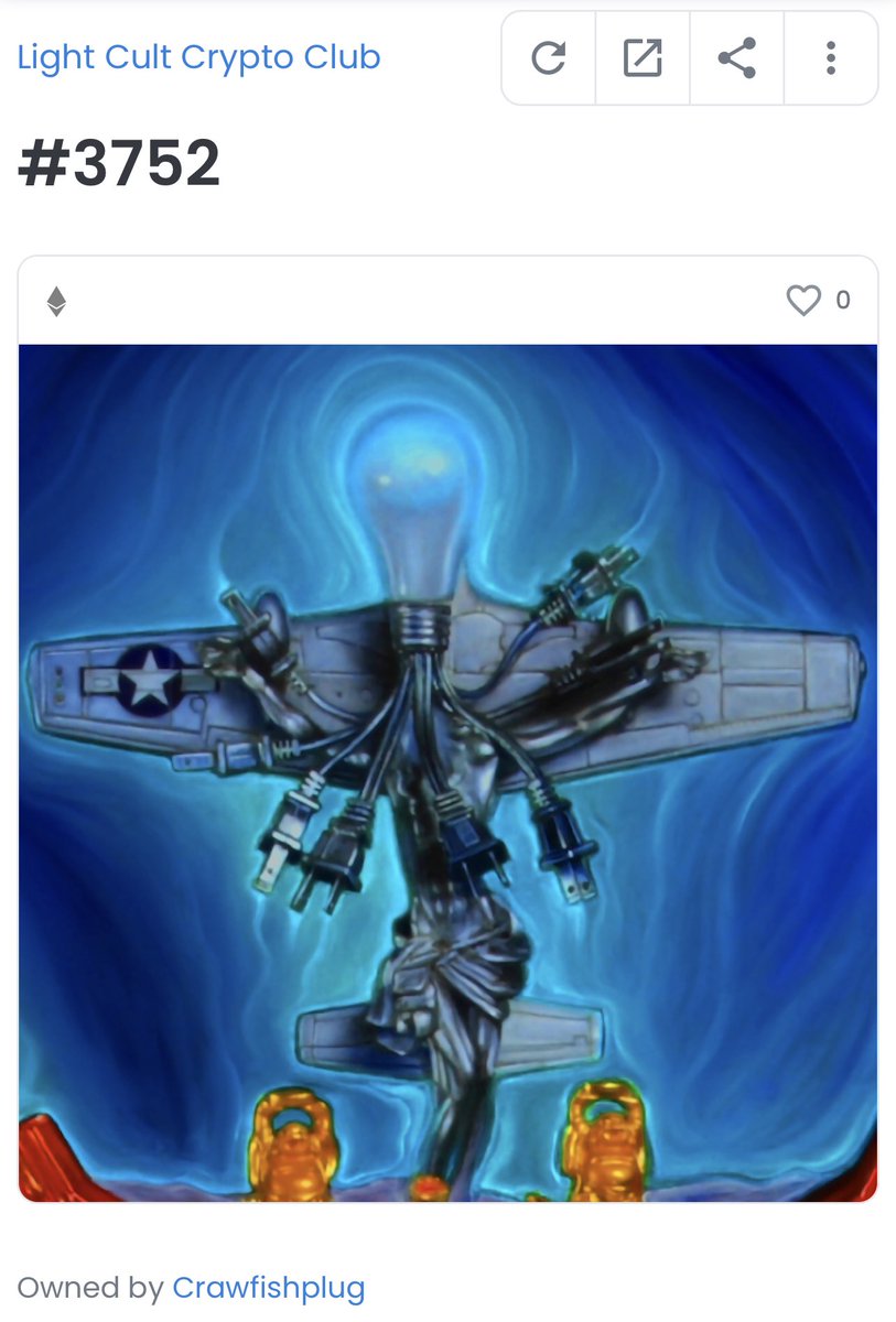 crawfishplug's tweet image. Ok I lied… I kept going… I am going for 50!

@LightCultCrypto @ronenglishart