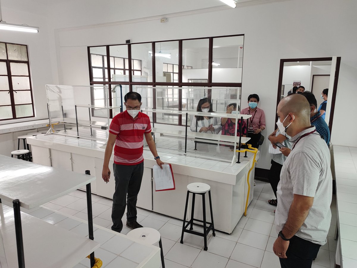 PWU_Manila's tweet photo. #PatriotsUpdate
Check out the photos from yesterday's onsite ocular and walk-through at PWU Manila Campus, in preparation for the upcoming Limited Face-to-Face classes of the School of Medical Technology and School of Nursing students. https://t.co/eagc2y4xH9