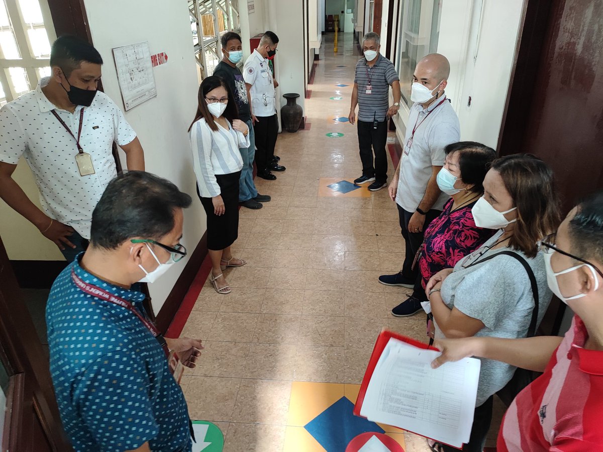 PWU_Manila's tweet photo. #PatriotsUpdate
Check out the photos from yesterday's onsite ocular and walk-through at PWU Manila Campus, in preparation for the upcoming Limited Face-to-Face classes of the School of Medical Technology and School of Nursing students. https://t.co/eagc2y4xH9