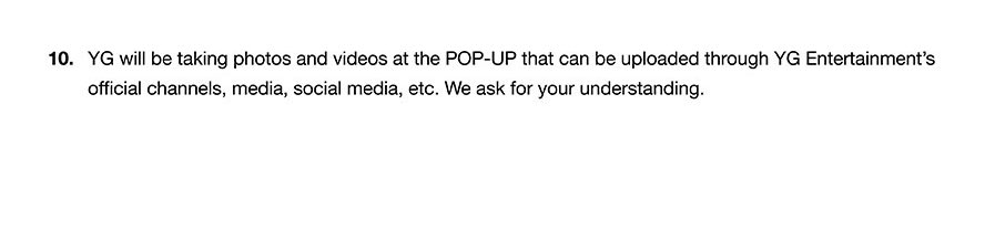 iksanpjw's tweet photo. fans aren’t allowed to take photos during the pop-up event cause YG will be the one who’ll document everything which means we’ll be getting contents. https://t.co/xgsUt19RYw