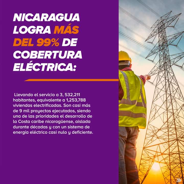 #SomosPuebloPresidente| Las transformaciones sociales emprendidas por nuestro buen Gobierno Sandinista, han sido notables para todas las familias nicaragüenses, con estos logros se pretende seguir combatiendo la lucha contra pobreza en nuestro país. 

#Nicaragua
#8Febrero