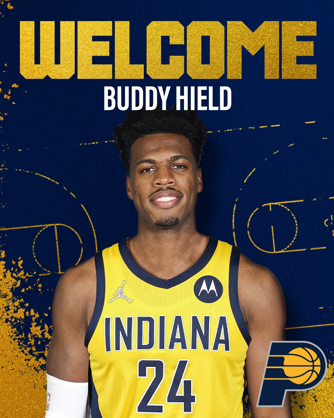 Indiana Pacers on X: WELCOME TO INDIANA, @buddyhield! 🔥 #GoldBlooded   / X