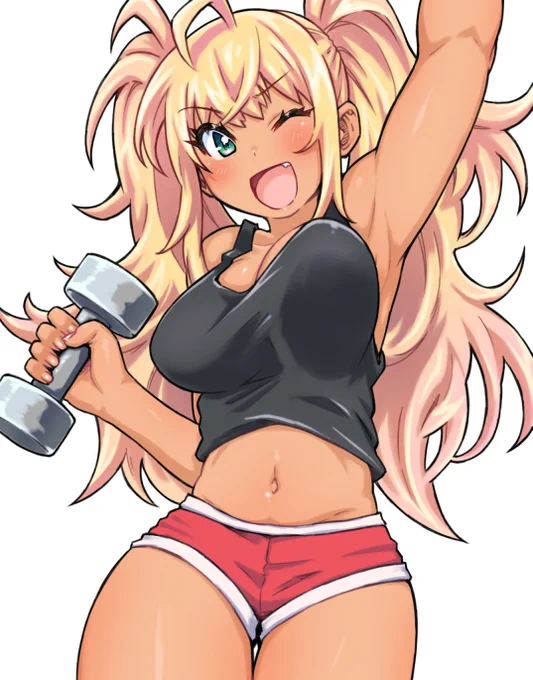 #肉の日 
いろんな肉質を描きたいマン💪😏 