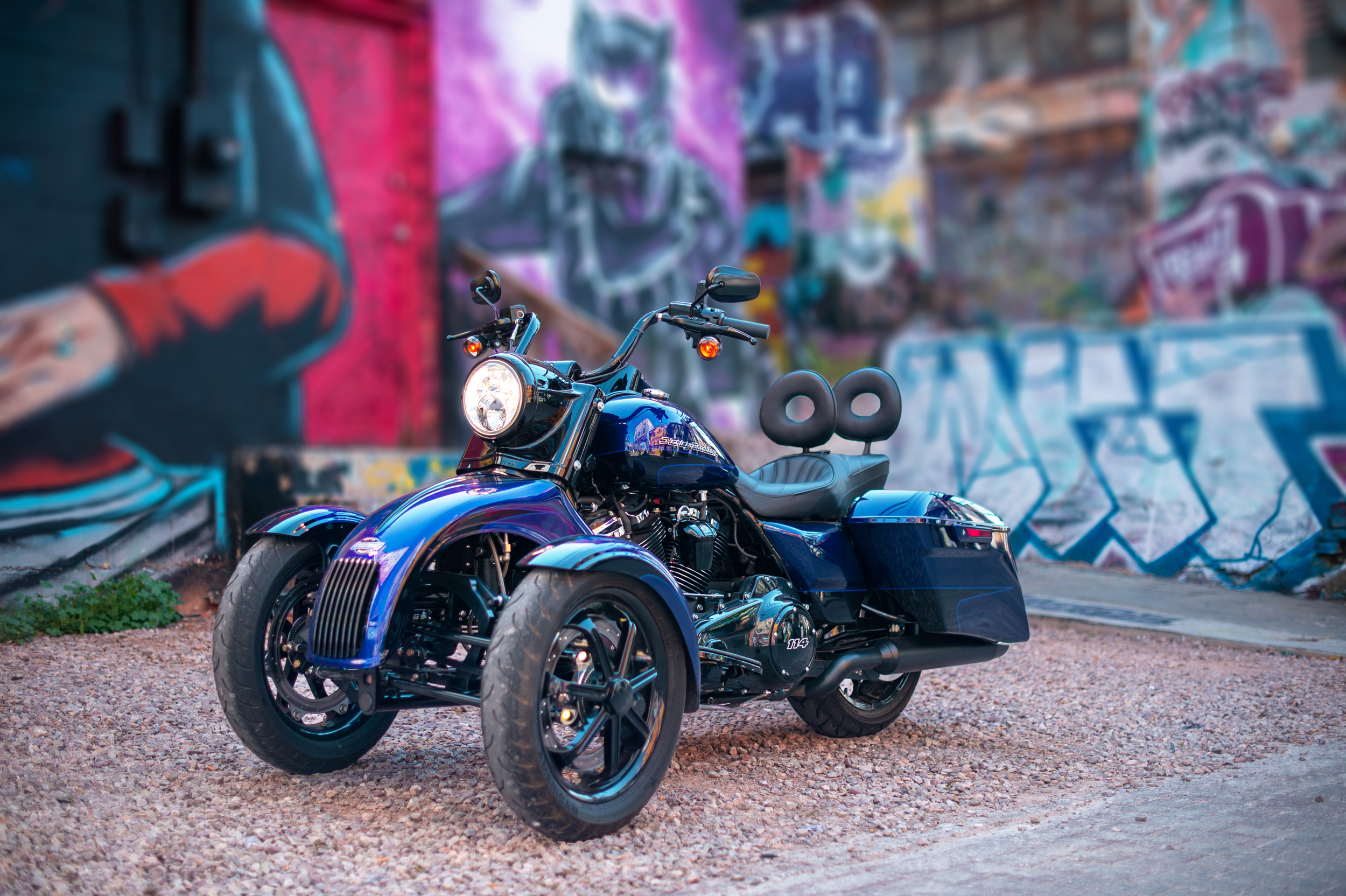 Tilting Motor Works LeaningTrike X