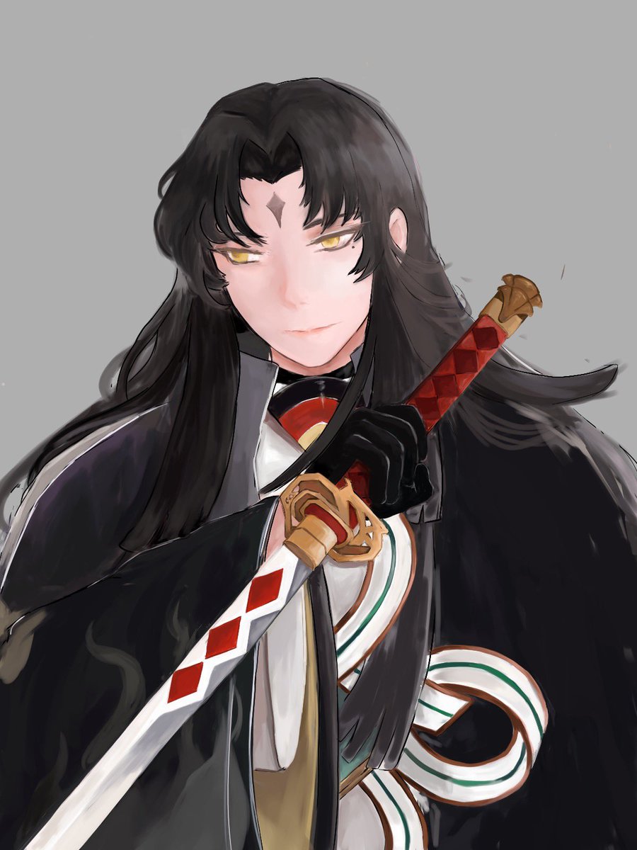 tebtato's tweet photo. Repainting old Onmyoji art 

#Onmyoji #陰陽師　#鬼切 https://t.co/NpCb6uwcq1