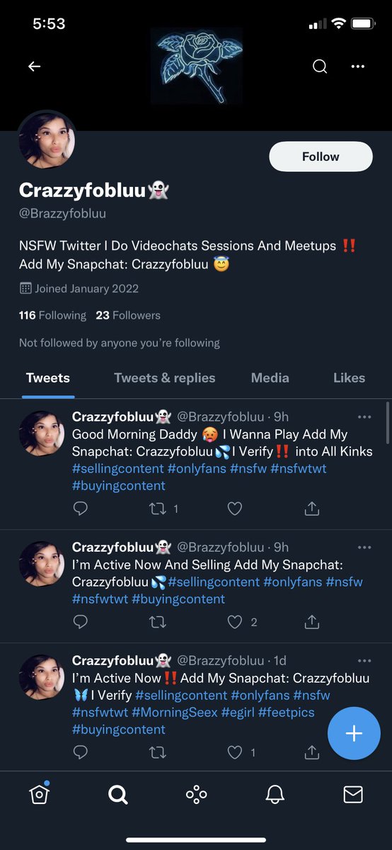 scamprotections's tweet photo. @ BUYERS
-
@Brazzyfobluu @bluu_bunnyy
if you see the name "BLU" do
NOT pay!! i have seen many reports
on her being a SCAMMER before and
she had the audacity to come in my
dms asking for a follow back 😂🥲
#buyingcontent #sellingcontent https://t.co/YxxDptfcMg