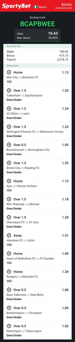 casmustips's tweet image. BCAPBWEE

For the love of the street.
#sportybet
#freesoccertips
#BET9JA 
@mrbayoa1