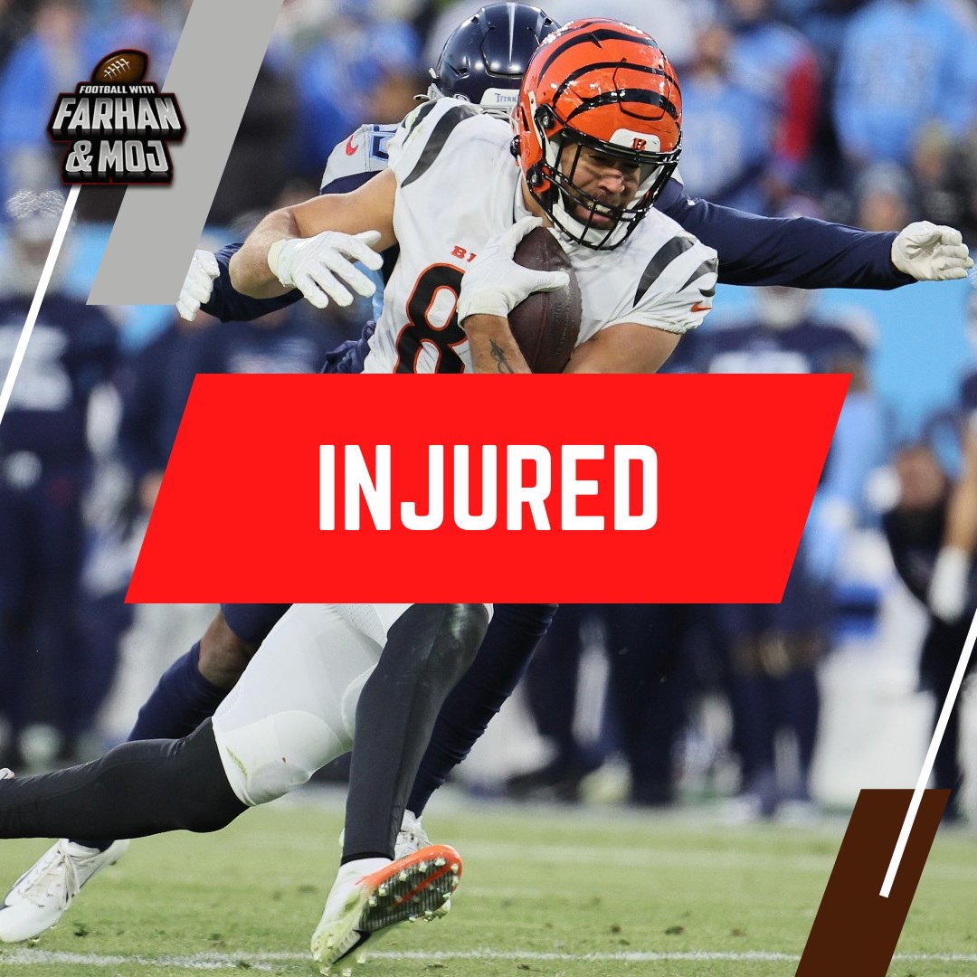 Bengals' tight end, C.J. Uzomah, who was suffering from a MCL sprain has stated that he's going to play on Sunday! The guys discuss whether this is good, bad, or just head games. Catch the show today at 5pm PST at farhanandmoj.com. #SuperBowl #NFL #podcast
