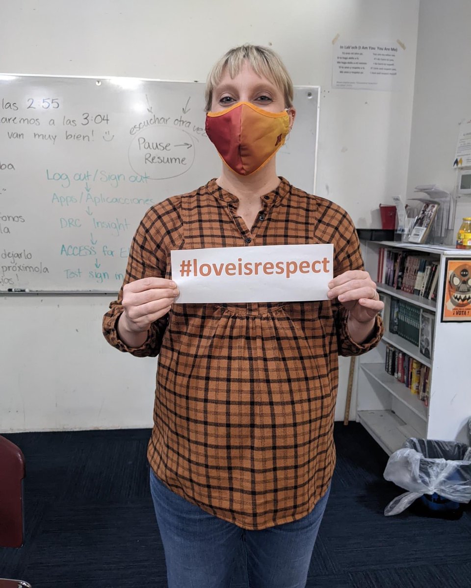 La violencia en el noviazgo es más común de lo que la gente piensa, especialmente entre adolescentes y jóvenes adultos. Es por eso que nuestra escuela participa #TDVAM2022, un impulso anual de un mes de duración centrado en defensa y educación para detener el abuso en el noviazgo