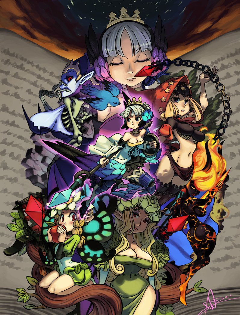 Happy 20th Anniversary to Vanillaware ! Their works have been a huge source of inspiration over the years. It's crazy to think it's been that long. Here's to many more years! m(_)m 

#ヴァニラウェア20周年 