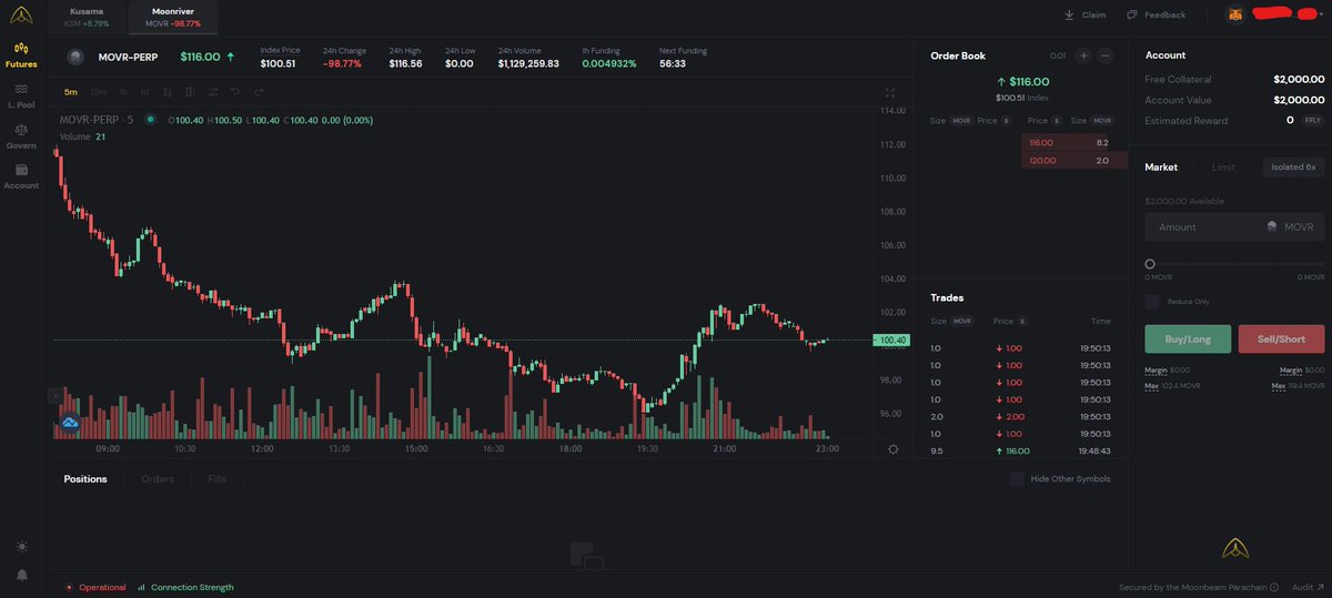 ProsDontDie's tweet photo. Super amped to try the new decentralized leverage trading platform 
@fireflyprotocol
testnet. Great trading performance, super fast execution of orders, clean and easy UI, little fees, It's great! Looking forward to try the exchange on mainnet.  #FireflyExchange #FireFlyProtocol https://t.co/sSFJmAN9gg