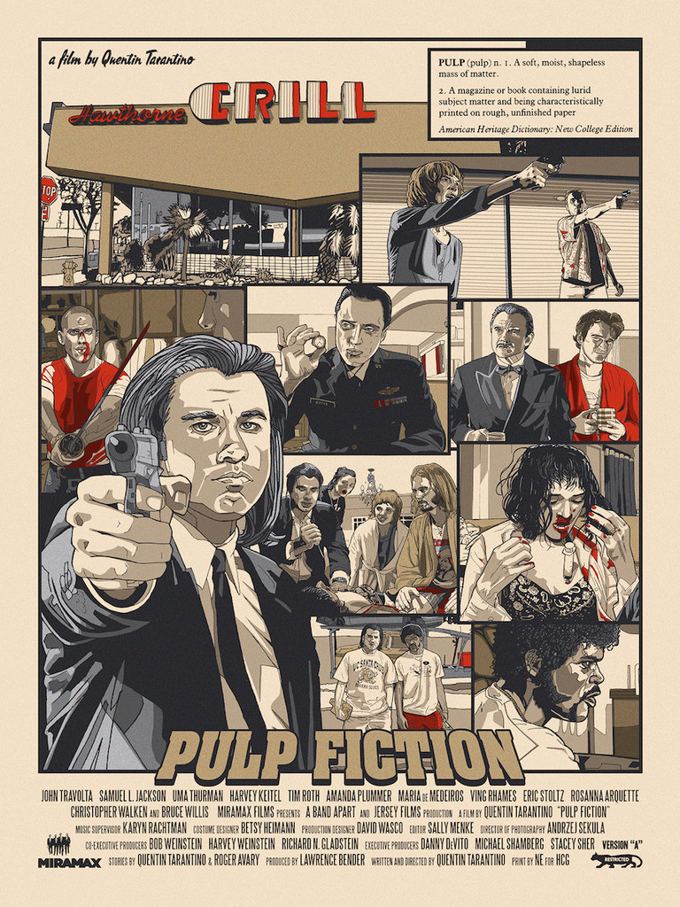 alucard8791's tweet image. "Pulp fiction"
#quentintarantino #movie #art #design #illustration by #newflesh (1/2)