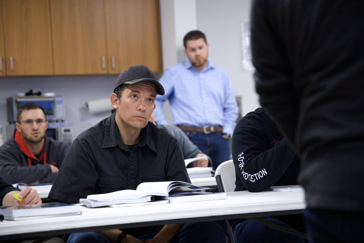 wsfpco's tweet photo. #TrainingTuesday with our future Inspectors! The #NICET exam doesn't stand a chance against these winners!😏 https://t.co/JdZtYGyxtY