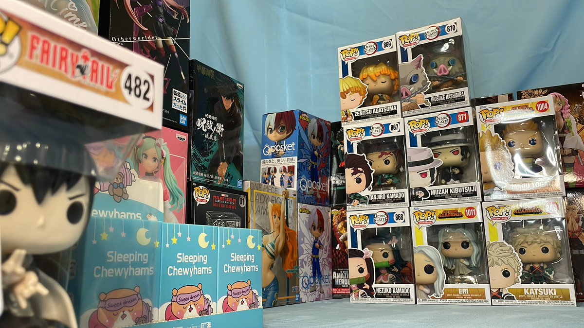 Some behind the scenes before we go live on Popshoplive. Come join us and use Kokai1 if you’re new to signing up. We’ll have exclusive funkos, figurines, blind boxes, and so much more.