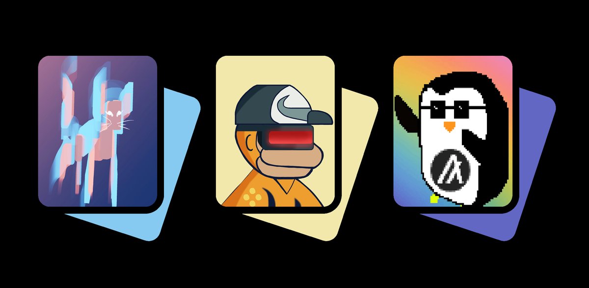 YieldlyFinance's tweet photo. 🔥New NFT creators now on Yieldly!🎨

Please join us in welcoming to this weeks artist showcase, these 3 fantastic creators

@quicksandcream @AlgoMonkeNFT @AlgoPenguins

To be in with a chance at winning one of their fabulous NFTs #StakeYourStack now at https://t.co/tDDuzUtSAW https://t.co/SUcb0fPR35