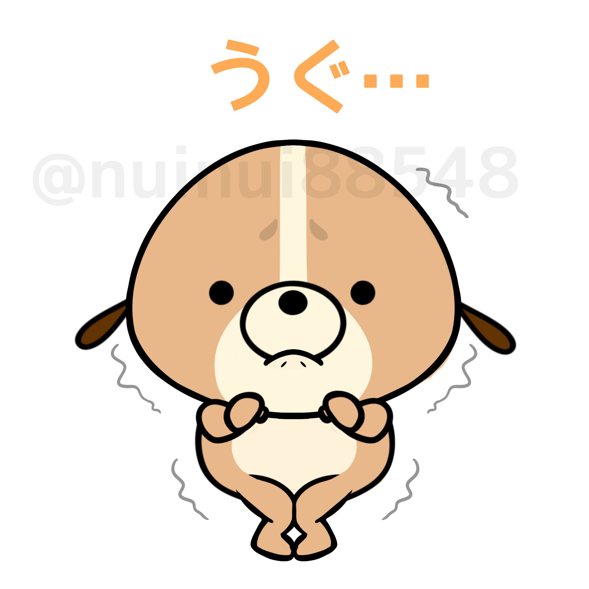 Nui 10 1までにフォロワー500人目指す Pa Twitter Lineスタンプ第2弾 うぐ 寂しいとき 寒いとき トイレを我慢しているときに ぜひ使ってもらいたいです Lineスタンプ イラスト イラスト好きと繋がりたい T Co 456e4otfoa Twitter