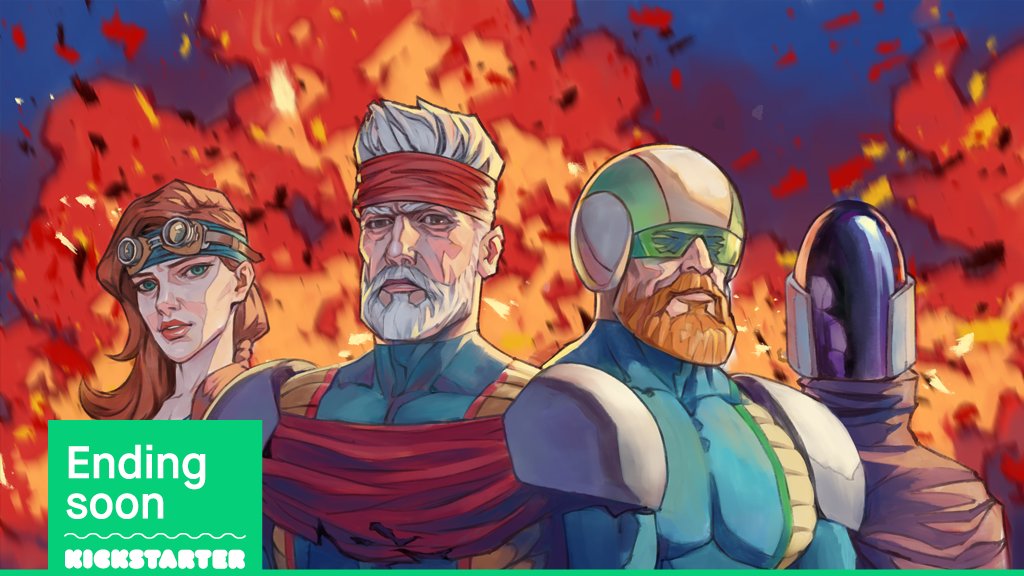 DJCrashOverride's tweet photo. It's just three brave rebels and their murderbot against the evil empire. Don't let them down.
Cygnus Imperium's launch campaign ends TODAY!
Back us: https://t.co/9LYnuK15J3
#lastchance #kickstarter #comics #ncbd #newrelease #scifi #robot #hellorobot #droids #robotparty https://t.co/yhEWIbv5OG