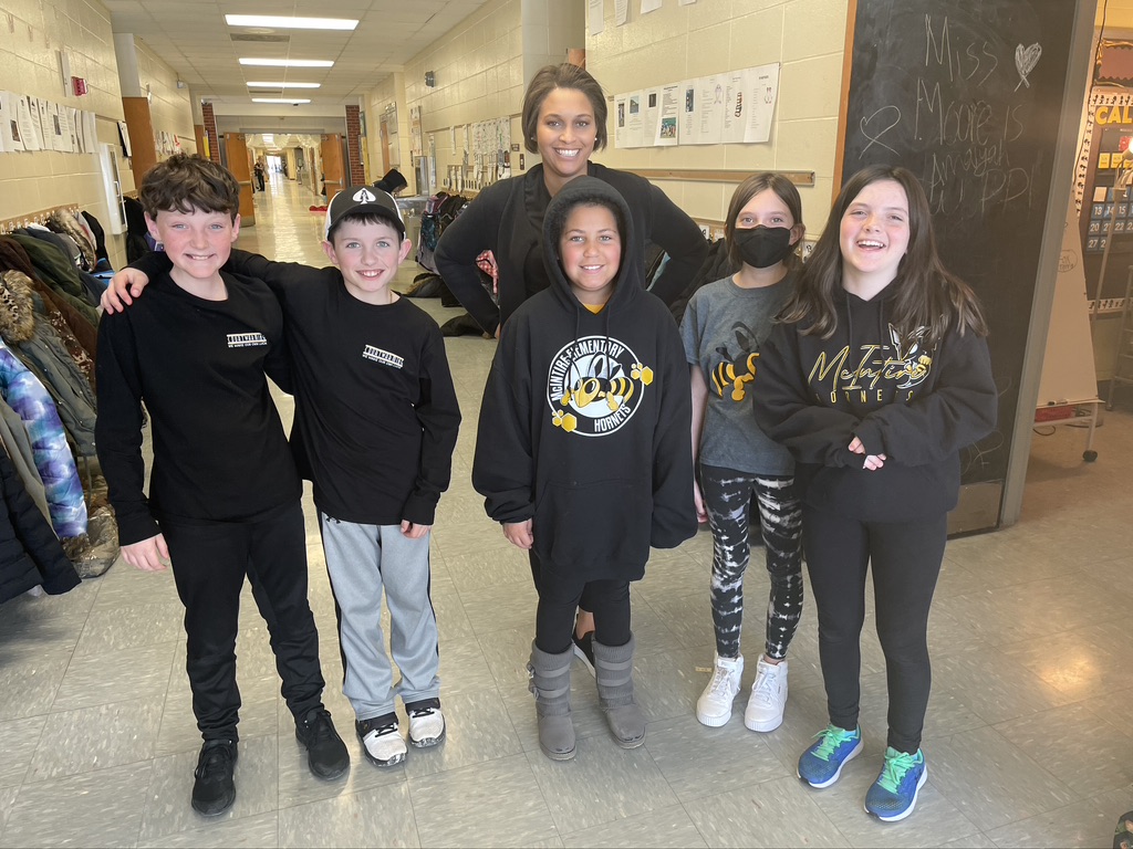 FPSHornets's tweet photo. It's a great day to be a McIntire Hornet! 🐝 Our students wear their Black and Gold with PRIDE each and every day! They make us so #FultonProud! 🖤💛 https://t.co/iYxMMIBZDB