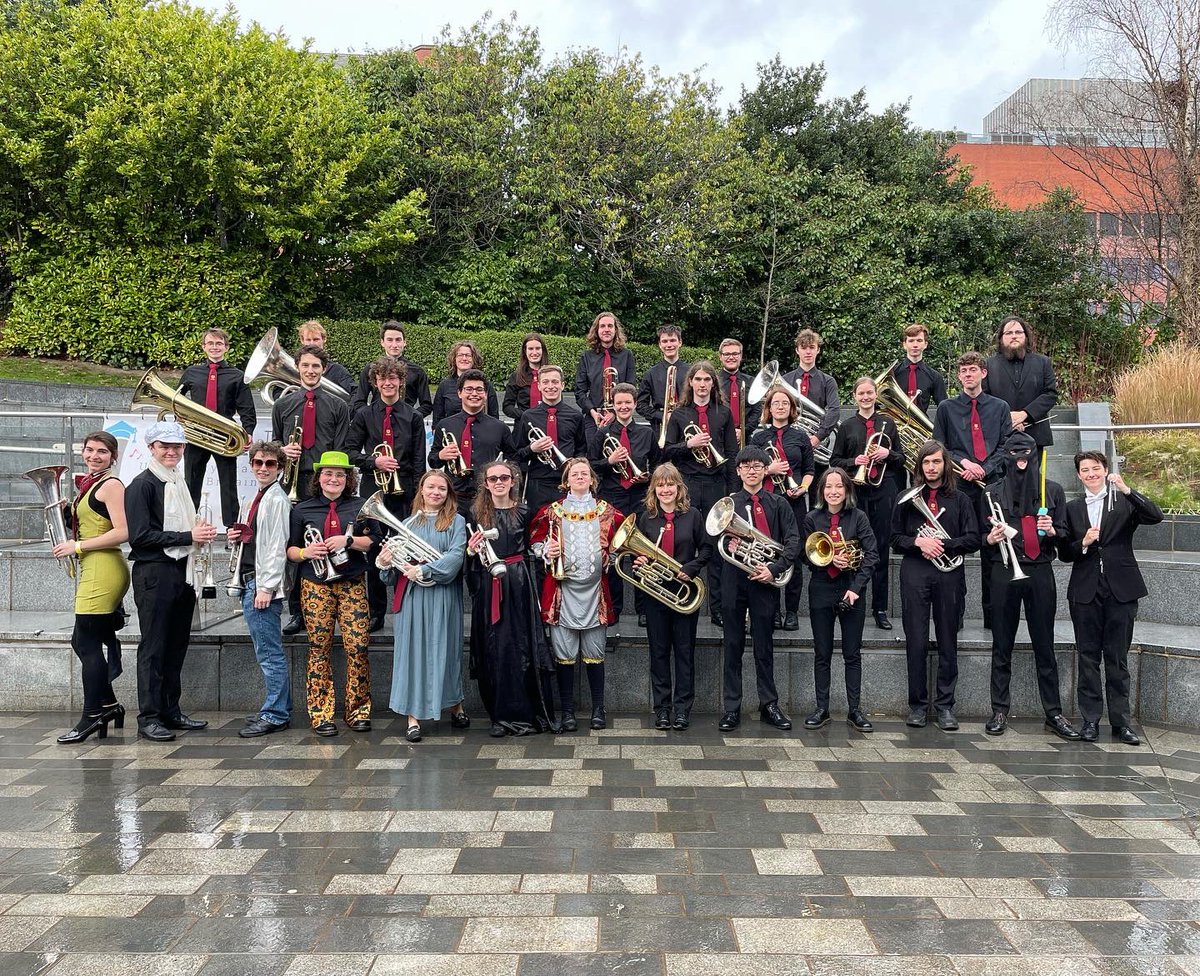 HarvestCUBB's tweet photo. Winners of the Most Entertaining Band in the shield section of @unibrass this weekend!!! https://t.co/YKH5Sguzj2