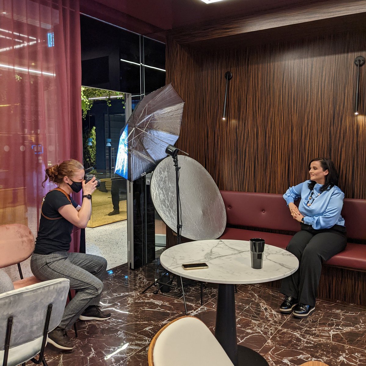 Colletteoneill's tweet photo. Behind the scenes @UrbanHQBelfast https://t.co/dHV0yCJjXw