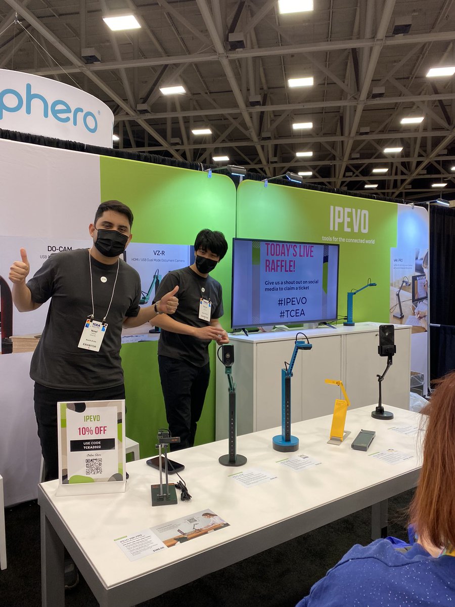Love #IPEVO at #TCEA!