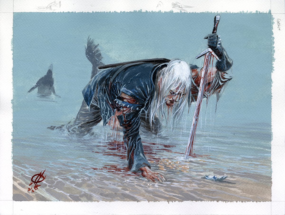 Marco_Rudy's tweet image. All of my Witcher commissions/pieces have been a reference to my favorite short "A little sacrifice", featuring one of my favorite chars in the book series, Essi Daven, the Little eye)

I'll soon be available for commissions, so keep an eye out ;)

#thewitcher #witcher