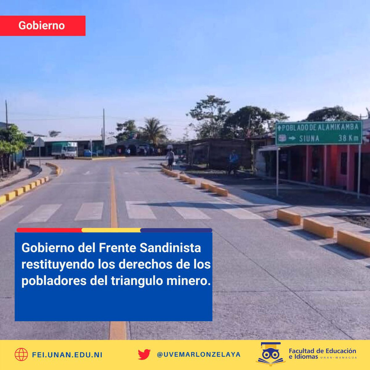 IzquierdaSiemp1's tweet photo. Las mejores carreteras y con mayor acceso! Eso es en #Nicaragua https://t.co/1bOBHooAVX