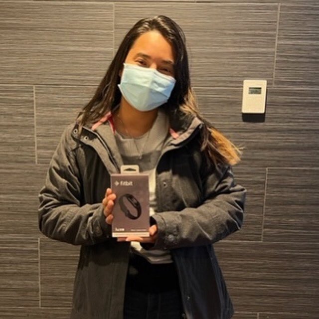 Congrats Brie on your new Fitbit Luxe! Brie was one of our lucky winners from our Commuter Meal Plan Promotion! #winnerwinner #minesdining #orediggers #coloradoschoolofmines