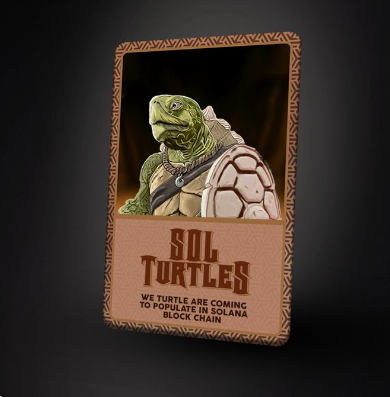 ProjectsNftSol's tweet photo. Project: Sol Turtle @SolTurtleNFTs
Discord:  https://t.co/f5ixWFufW9
Website: https://t.co/GBqtfiT0xJ
#Solana MINT 09.02.2022 18:00 UTC Offer 6767 
Good luck! https://t.co/WR0ULF9tkf