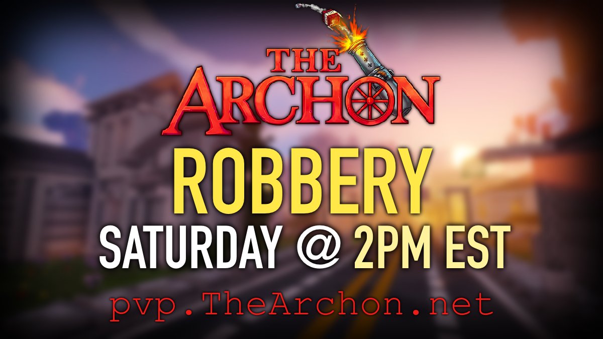 TheArchon's tweet photo. The Robbery reset is almost upon us!🚨

Join us for the next season of Robbery this Saturday at 2PM EST🕑

‼️ Follow &amp; Retweet for a chance to win Boss Rank ($250) ‼️

🔗https://t.co/gcH9Of1bVr
🔗https://t.co/tFsBwhaznw
🔗https://t.co/FcVIuD6duU https://t.co/n8aFt4DI3Y