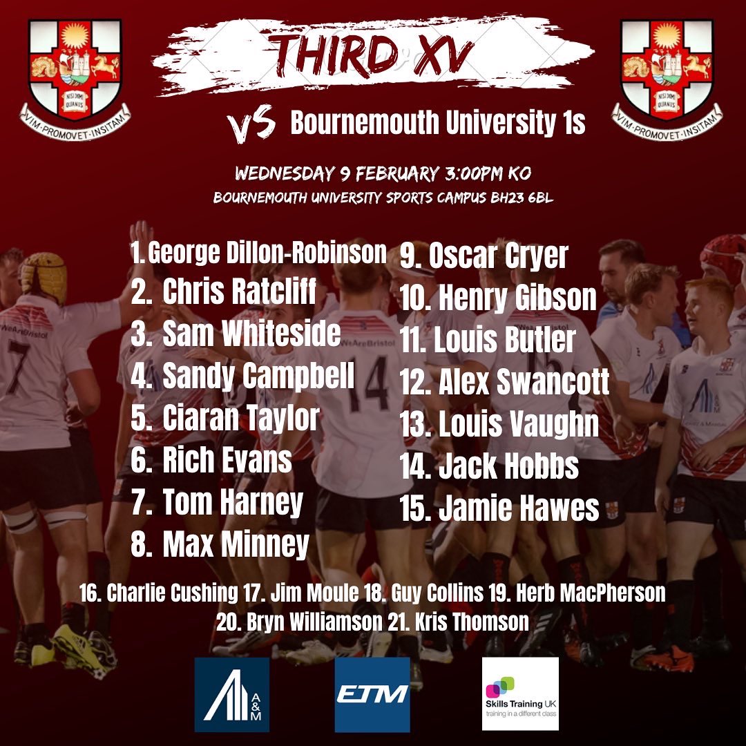 UniBristolRFC's tweet photo. Here are your clubmen running out in the maroon tomorrow! Make sure you get yourself down to Dingle or on the LIVE STREAM @nextgenxv 👀🏉📹 SEE YOU TOMORROW 🙏🏼

https://t.co/B6ErUbYr9C https://t.co/EkHX8gdDax
