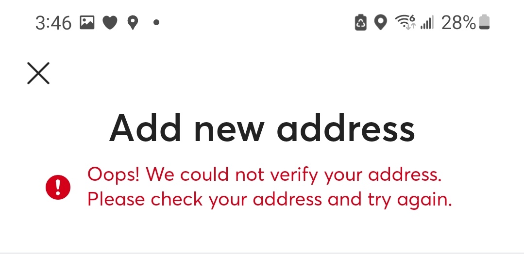 SE_7777777_EN's tweet image. @mercari_app I am unable to verify a very real address and therefore complete a purchase on your platform

#uxbug #database #gated