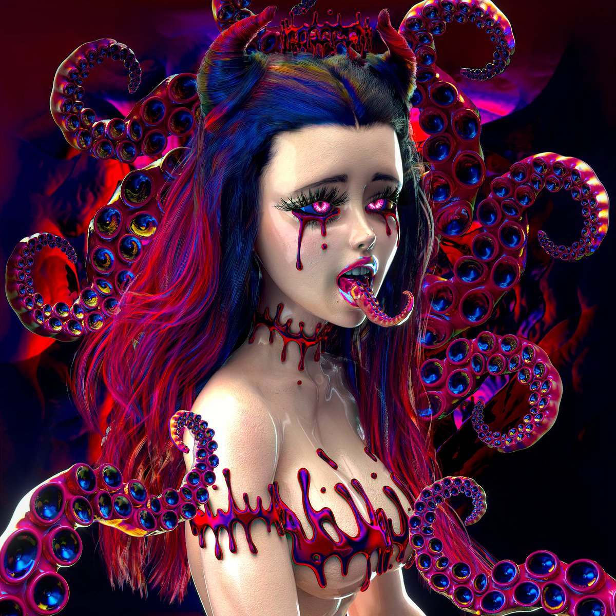 GlitchGirlsNFT's tweet photo. 😍🐙 #GlitchGirls
#NFT #NFTCommunity https://t.co/q1i8FNQlbM