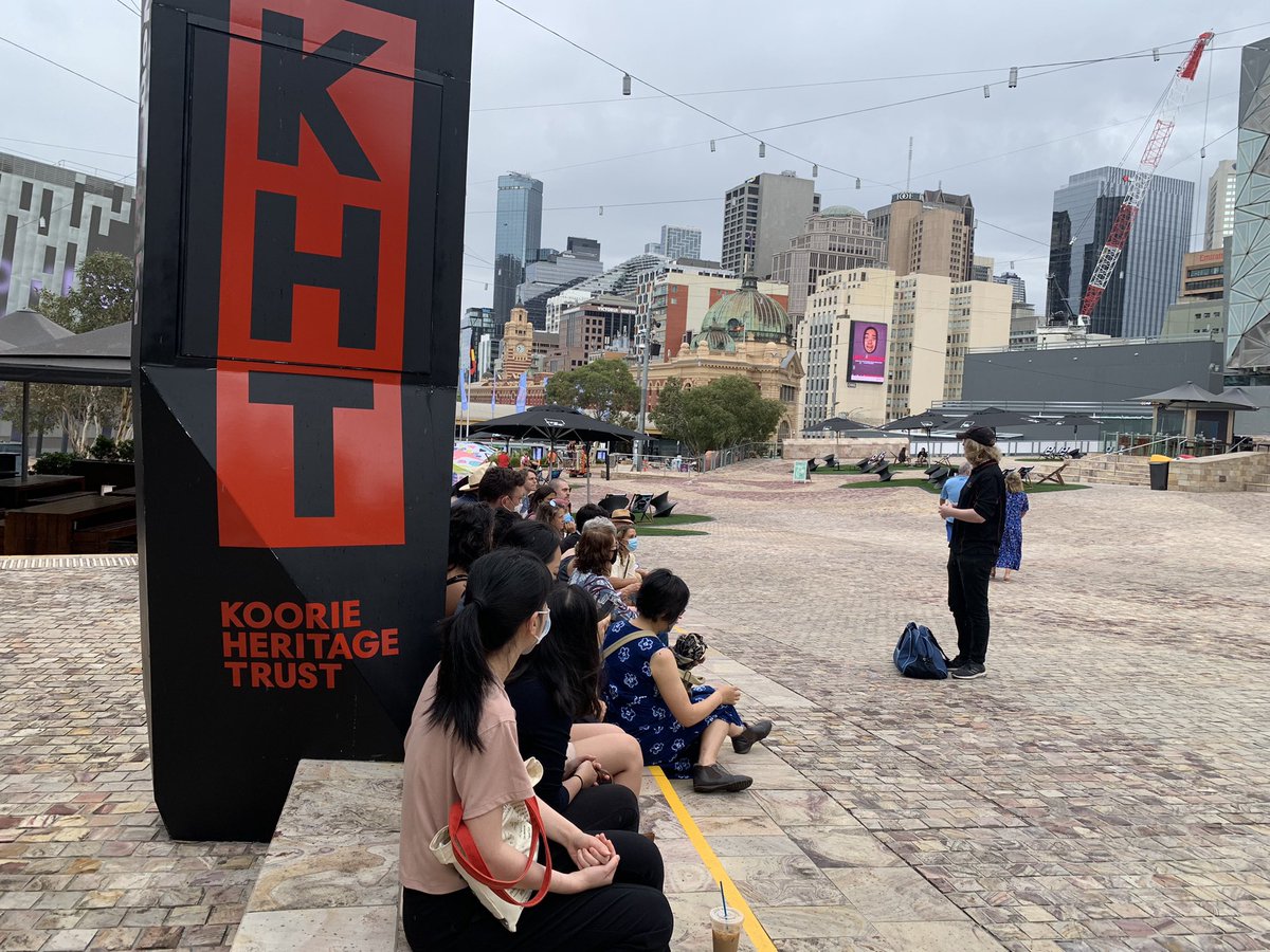 flosalim's tweet photo. Joining the Koorie Heritage Trust’s indigenous cultural walk and training run by @arc_gov_au @AdmsCentre as a part of the ADM+S Summer school. There are apparently different types and shapes of boomerang! Looking forward to learning more about the Wurundjeri land. https://t.co/hq6xlUYtgn