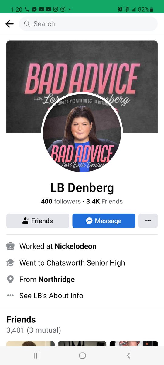 Skippy2Rad's tweet photo. #Team2Rad
📢In Today's News, @LoriBethDenberg Broke The Internet When She Accepted My FB Friends Request! YAY LORI YAY! Thank You So Much &I Hope You Have The Best, Most Blessed Rest Of The Year 🥰💯👏🥂 #Follow #LoriBethDenberg #Nickelodeon #90sBaby #ItsLyttAF #GetHipp #S2Rad https://t.co/F8wRrceCKp