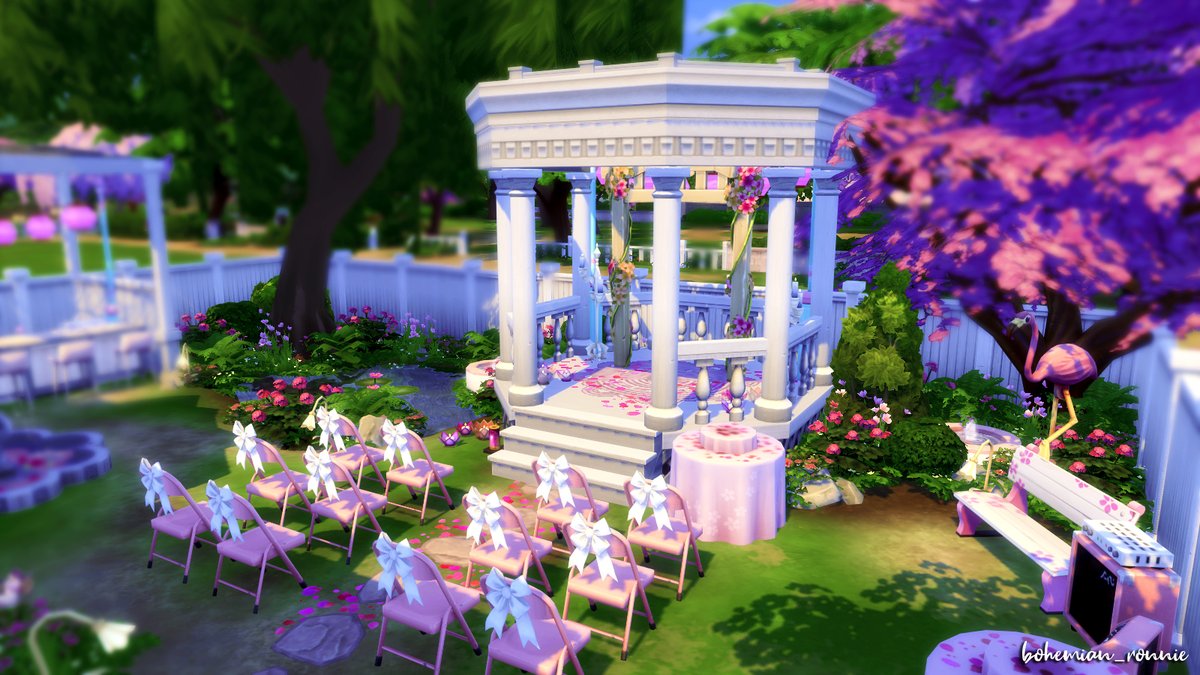 I'm off to bed but I'll leave here this cheeky little tiny sneak peek 👀💒

#TheSims #TheSims4 #ShowUsYourBuilds #NOCC