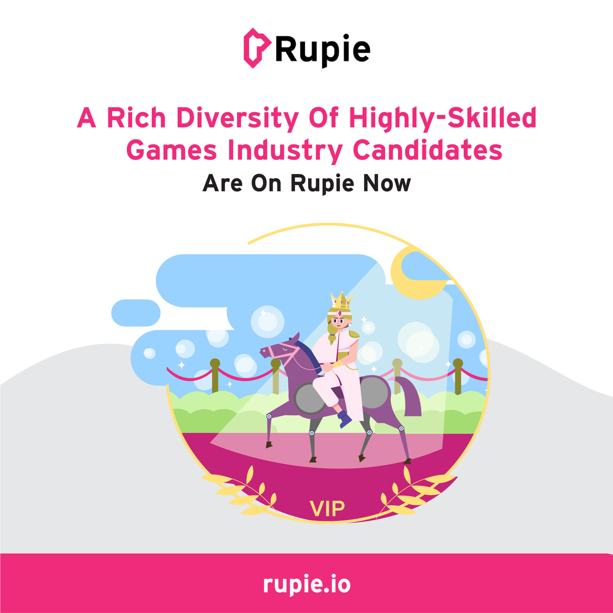 Our global community holds thousands of pre-vetted talent within the games industry. 

The Rupie community of games industry professionals is ready to start the interview process.
.
.
.
Start today! rupie.io/studio/beacons  
#gamesindustry #hiregamesdevelopers #gamesjobs
