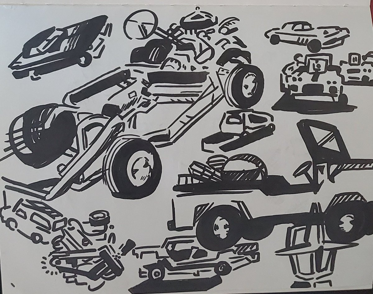 Some old marker car studies