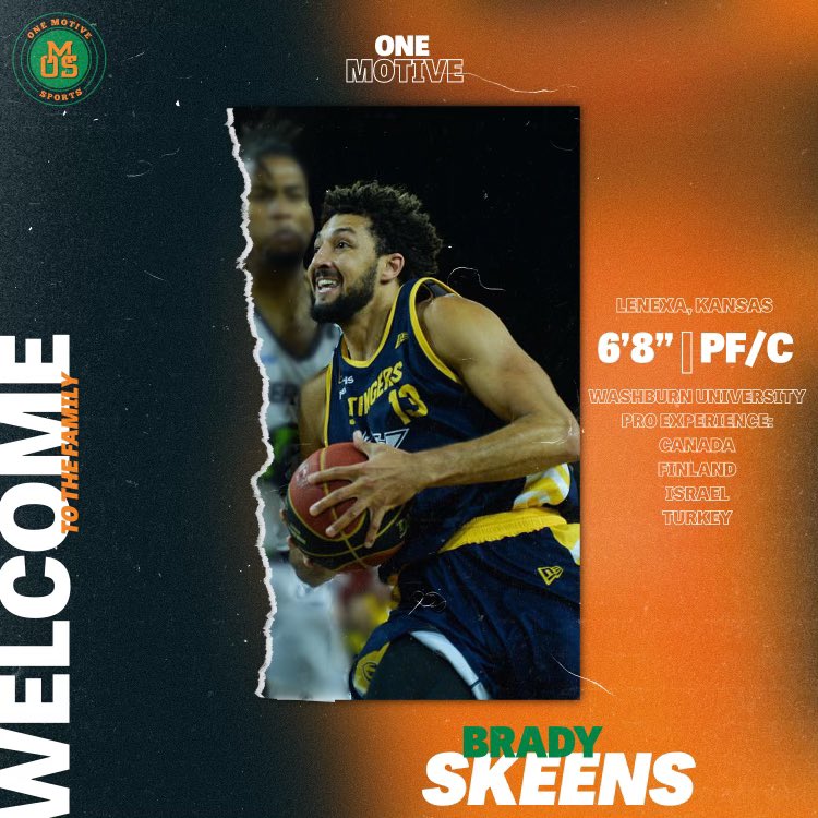 ‼️OMS CLIENT CONTRACT SIGNING‼️ The One Motive Sports Family is very excited to announce the signing of Brady Skeens <a href="/bdaddy30/">Brady Skeens</a>! Brady is currently playing for Kagitspor in Turkey. The Lenexa, Kansas native has played professionally previously in Canada, Finland and Israel! #OMS
