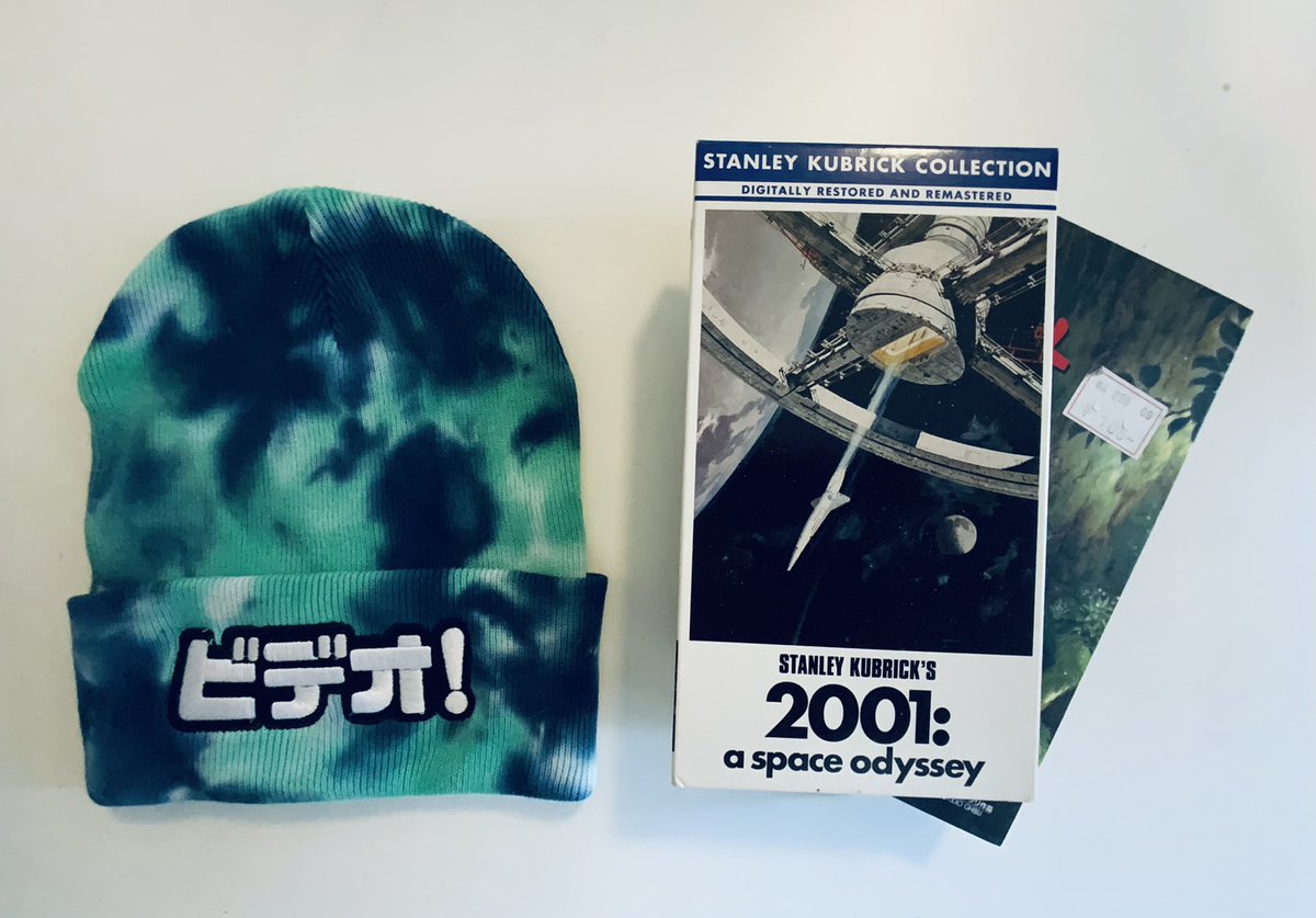 video20xx's tweet image. Hit 4K followers…so: 🚨“4K UHD GIVEAWAY”🚨 {FOLLOW + RT + LIKE TO ENTER}: Giving away a BIDEO! [ビデオ!] Beanie, VHS Copies of PRINCESS MONONOKE &amp;amp; 2001: A SPACE ODYSSEY (4:3 pan&amp;amp;scan ofc 😉) Will announce Feb28 ❤️💚💙 Check instagram post to enter twice: instagram.com/p/CZvFcJtvTbt/…