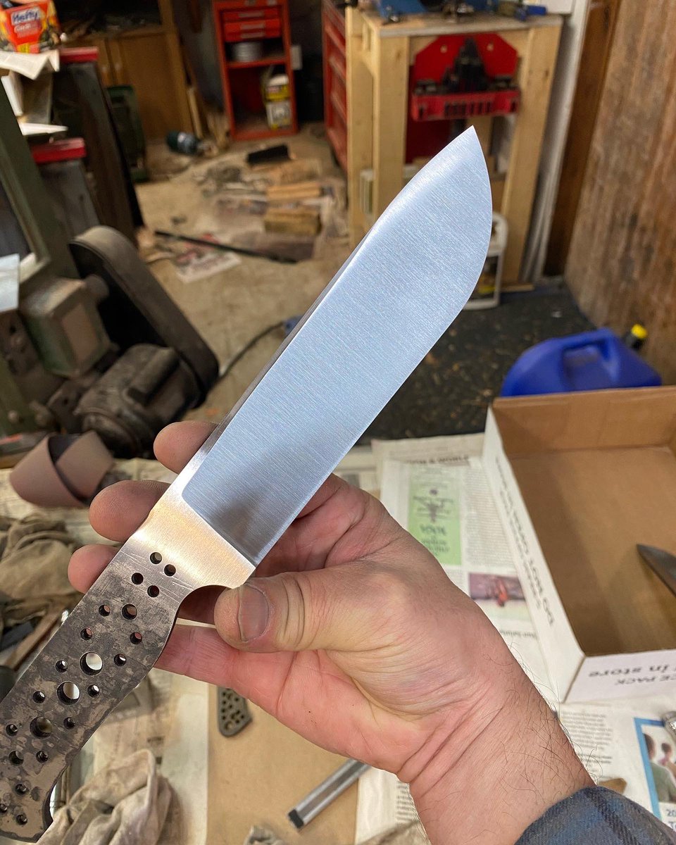 blgoode's tweet photo. One ground out ready to etch dark. I really like this pattern. https://t.co/j3LoPiBWdE