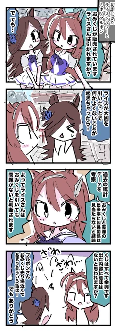 おみくじ
#ライスシャワー #ミホノブルボン 